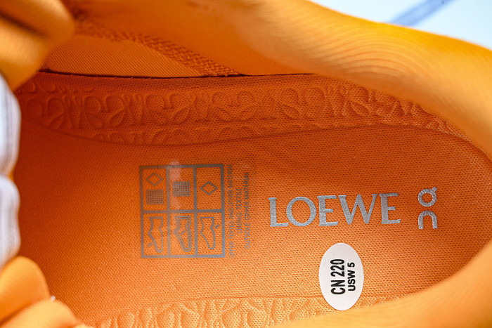 ON RUNNING LEISURE SPORTS SHOES ORANGE/ORANGE/ORANGE