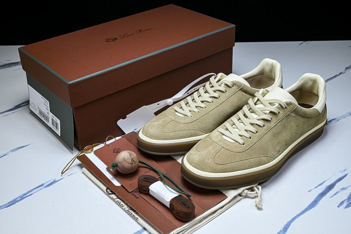 PIANA LOW PIAN YA DE XUN CASUAL BOARD SHOES BROWN/LIGHT BROWN