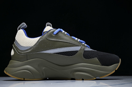 2026 THE NEW MEN'S SHOES ARE FASHIONABLE AND TRENDY LACE UP SPORTS SHOES ARMY GREEN/GREEN