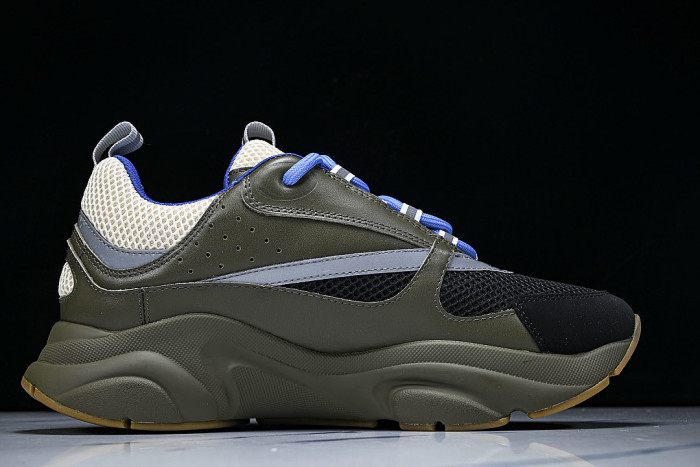 2026 THE NEW MEN'S SHOES ARE FASHIONABLE AND TRENDY LACE UP SPORTS SHOES ARMY GREEN/GREEN