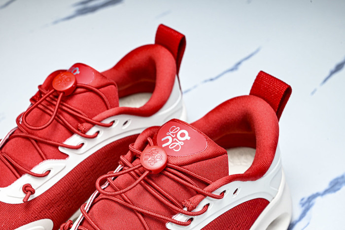 ON RUNNING LEISURE SPORTS SHOES RED/WHITE