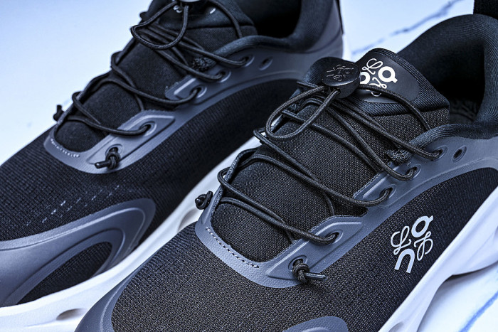 ON RUNNING LEISURE SPORTS SHOES BLACK/GREY