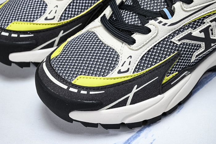 TATIC RUNNER THICK-SOLED LOW-TOP CASUAL SHOES BLACK/WHITE/GREEN