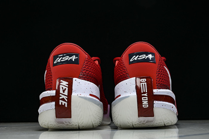 CZ0175-604 AIR ZOOM G.T.CUT EP NEW PRACTICAL SERIES BASKETBALL SHOES RED/REDNESS