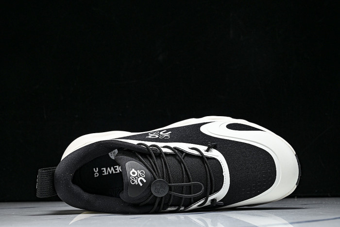 ON RUNNING LEISURE SPORTS SHOES BLACK/WHITE