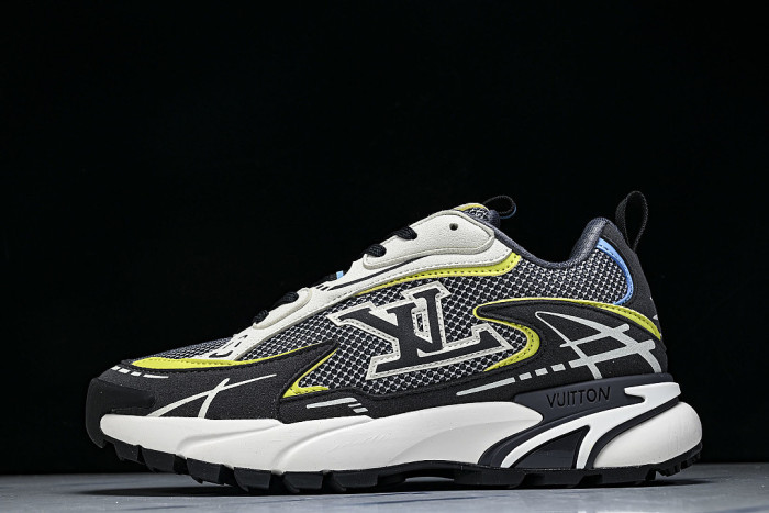 TATIC RUNNER THICK-SOLED LOW-TOP CASUAL SHOES BLACK/WHITE/GREEN