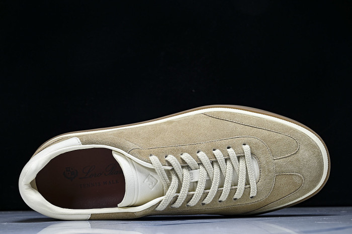 PIANA LOW PIAN YA DE XUN CASUAL BOARD SHOES BROWN/LIGHT BROWN
