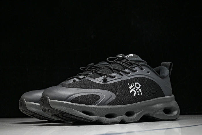 ON RUNNING LEISURE SPORTS SHOES BLACK/GREY
