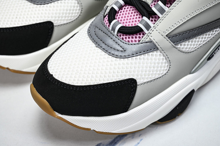 2026 THE NEW MEN'S SHOES ARE FASHIONABLE AND TRENDY LACE UP SPORTS SHOES LIGHT GRAY/LIGHT PINK