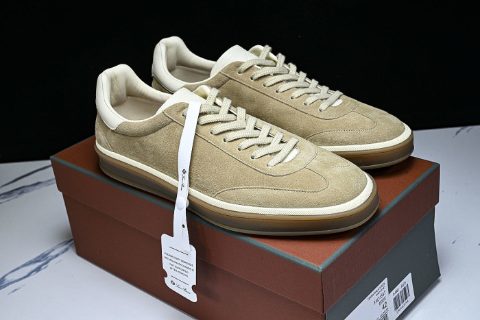 PIANA LOW PIAN YA DE XUN CASUAL BOARD SHOES BROWN/LIGHT BROWN