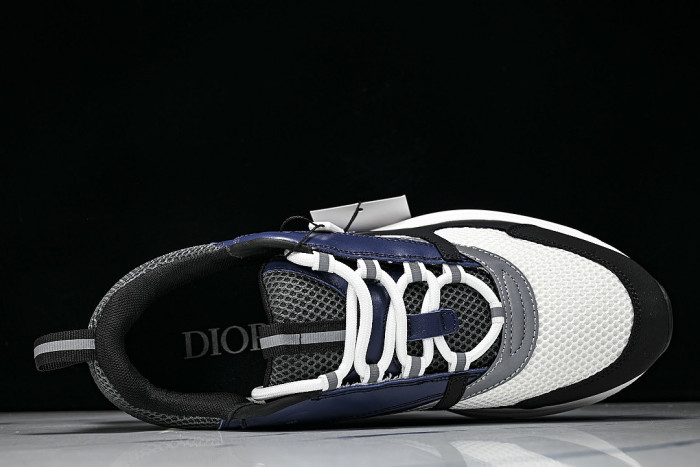 2026 THE NEW MEN'S SHOES ARE FASHIONABLE AND TRENDY LACE UP SPORTS SHOES NAVY BLUE/BLACK
