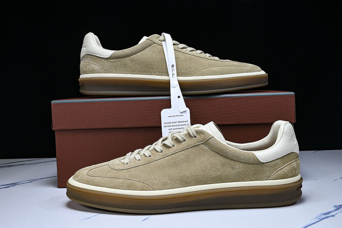 PIANA LOW PIAN YA DE XUN CASUAL BOARD SHOES BROWN/LIGHT BROWN