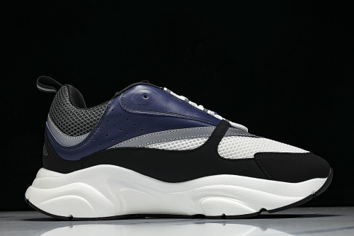 2026 THE NEW MEN'S SHOES ARE FASHIONABLE AND TRENDY LACE UP SPORTS SHOES NAVY BLUE/BLACK