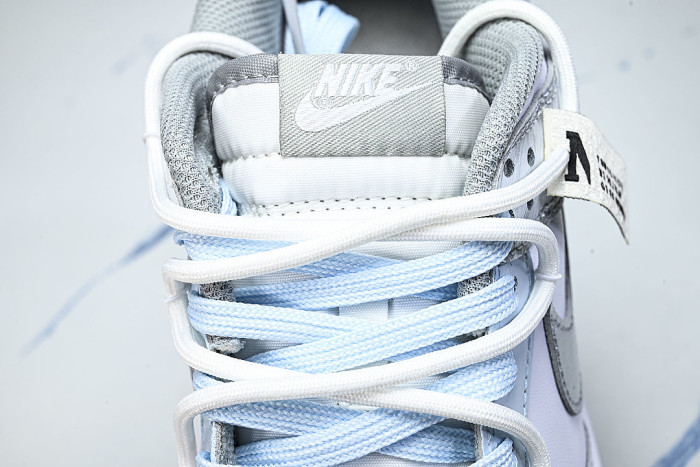 HF5441-105 DUNK LOW CASUAL SNEAKERS WHITE/LIGHT SMOKE GREY/WHITEC