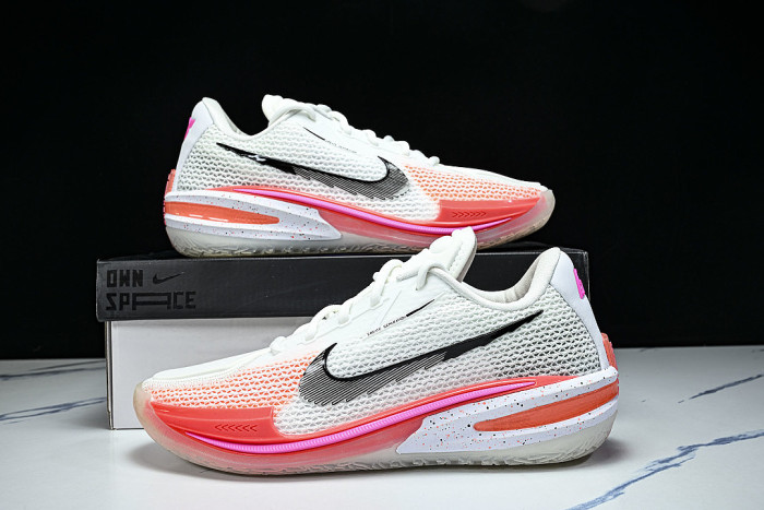 CZ0175-106 AIR ZOOM G.T.CUT EP NEW PRACTICAL SERIES BASKETBALL SHOES DARK PINK/WHITE