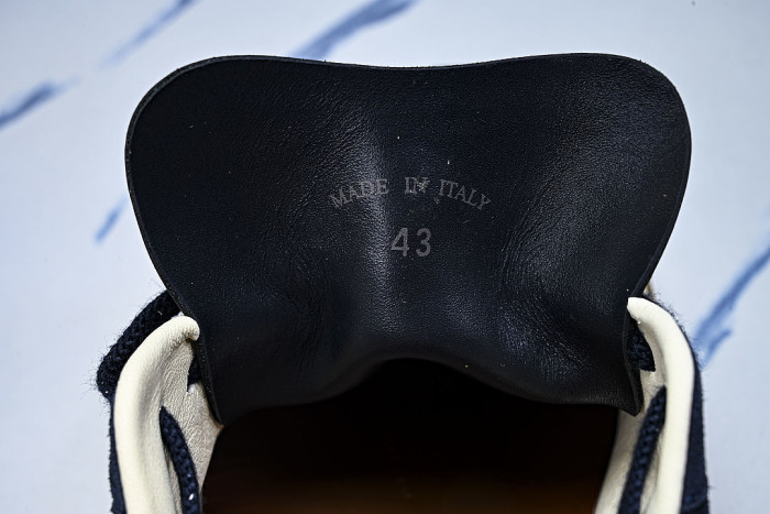 LOW-TOP CASUAL SNEAKERS NAVY BLUE/NAVY BLUE