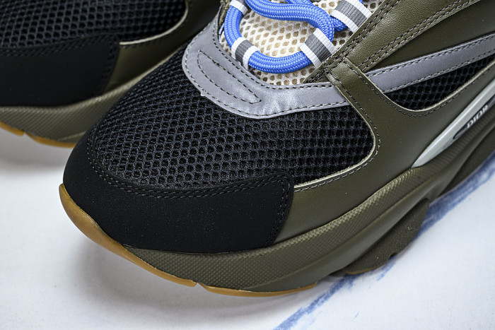 2026 THE NEW MEN'S SHOES ARE FASHIONABLE AND TRENDY LACE UP SPORTS SHOES ARMY GREEN/GREEN
