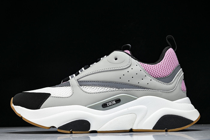 2026 THE NEW MEN'S SHOES ARE FASHIONABLE AND TRENDY LACE UP SPORTS SHOES LIGHT GRAY/LIGHT PINK