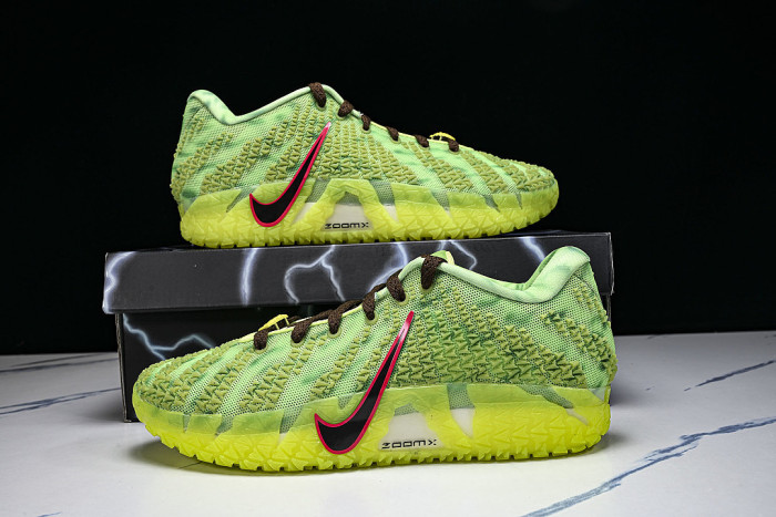 HV9924-700 JA 3 EP CASUAL BASKETBALL SHOES LIGHT GREEN/GREEN