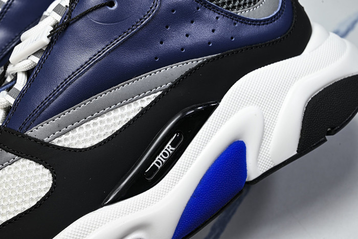 2026 THE NEW MEN'S SHOES ARE FASHIONABLE AND TRENDY LACE UP SPORTS SHOES NAVY BLUE/BLACK