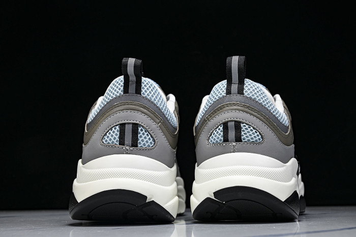 2026 NEW TRENDY LACE UP SPORTS SHOES FOR BOTH MEN AND WOMEN DARK GRAY/WHITE/SKY BLUE