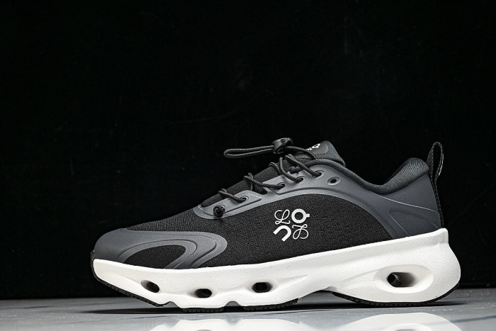 ON RUNNING LEISURE SPORTS SHOES BLACK/GREY