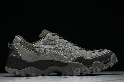 1203A746-020 GEL-TRUCK OUTDOOR SPORTS HIKING SHOES GREY/GREEN/BLACK