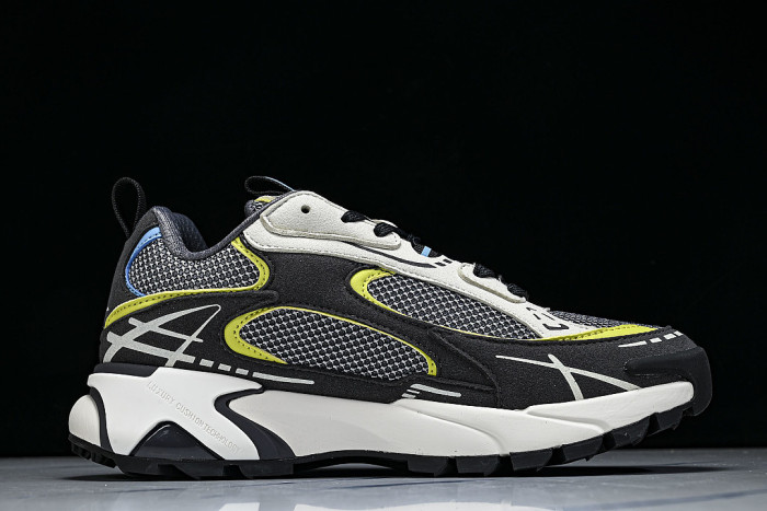 TATIC RUNNER THICK-SOLED LOW-TOP CASUAL SHOES BLACK/WHITE/GREEN