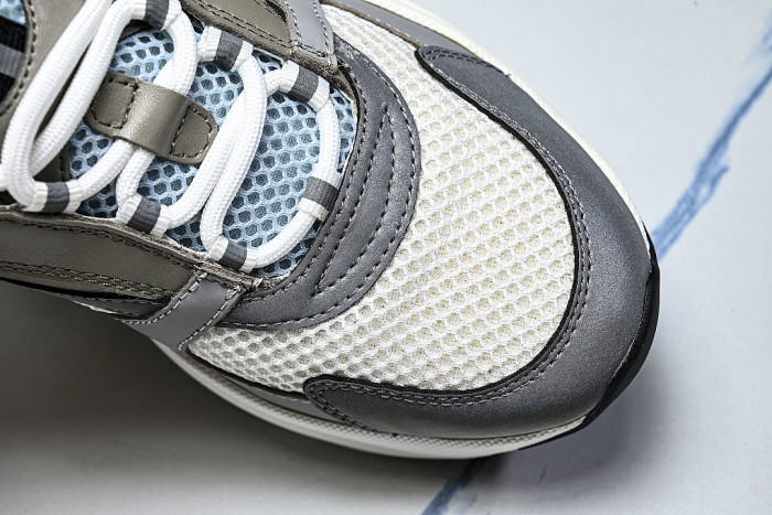 2026 NEW TRENDY LACE UP SPORTS SHOES FOR BOTH MEN AND WOMEN DARK GRAY/WHITE/SKY BLUE