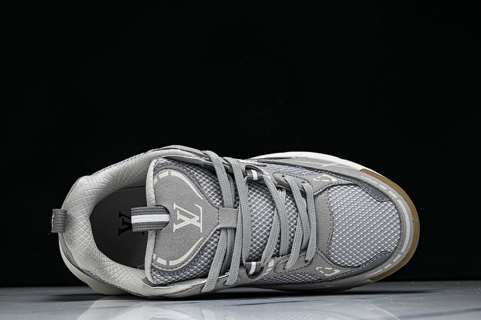 TATIC RUNNER THICK-SOLED LOW-TOP CASUAL SHOES GREY/GREY/GREY