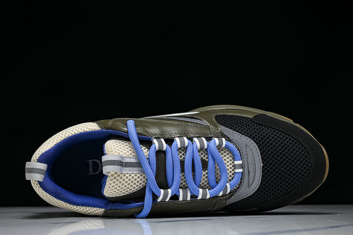 2026 THE NEW MEN'S SHOES ARE FASHIONABLE AND TRENDY LACE UP SPORTS SHOES ARMY GREEN/GREEN