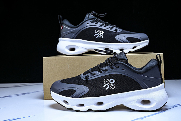 ON RUNNING LEISURE SPORTS SHOES BLACK/GREY