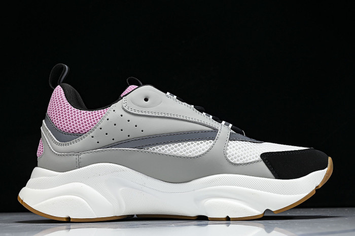 2026 THE NEW MEN'S SHOES ARE FASHIONABLE AND TRENDY LACE UP SPORTS SHOES LIGHT GRAY/LIGHT PINK