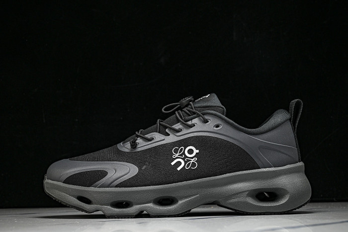 ON RUNNING LEISURE SPORTS SHOES BLACK/GREY