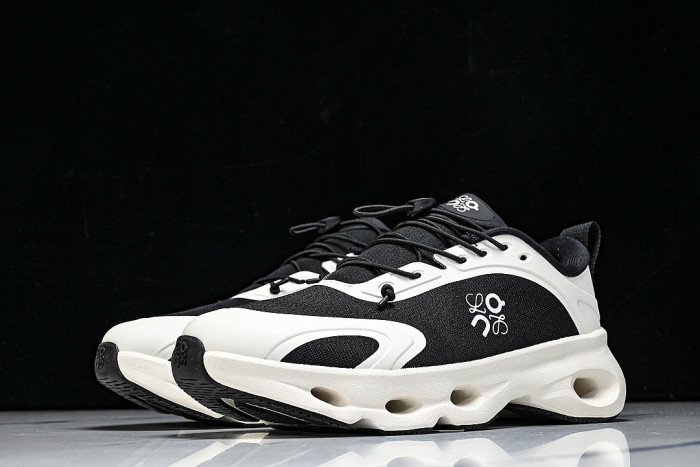 ON RUNNING LEISURE SPORTS SHOES BLACK/WHITE