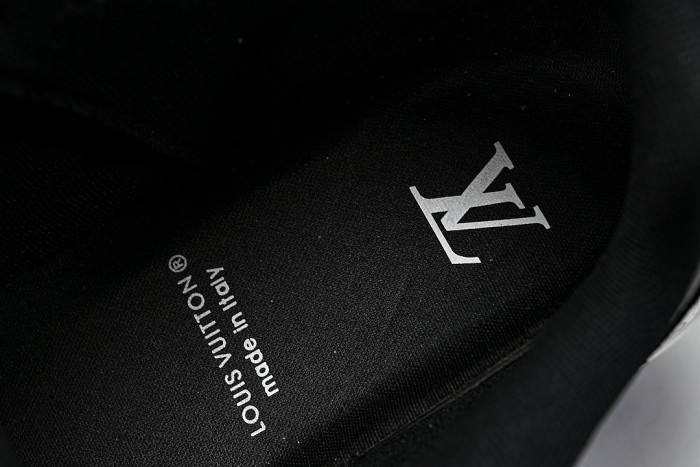 MESH-WOVEN SPORTY CASUAL RUNNING SHOES BLACK/WHITE/BLACK