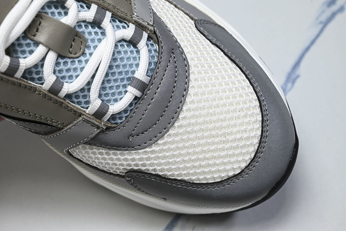 RETRO THICK-SOLED SPORTS JOGGING SHOES GREEN/GREY/WHITE/BLUE/BLACK