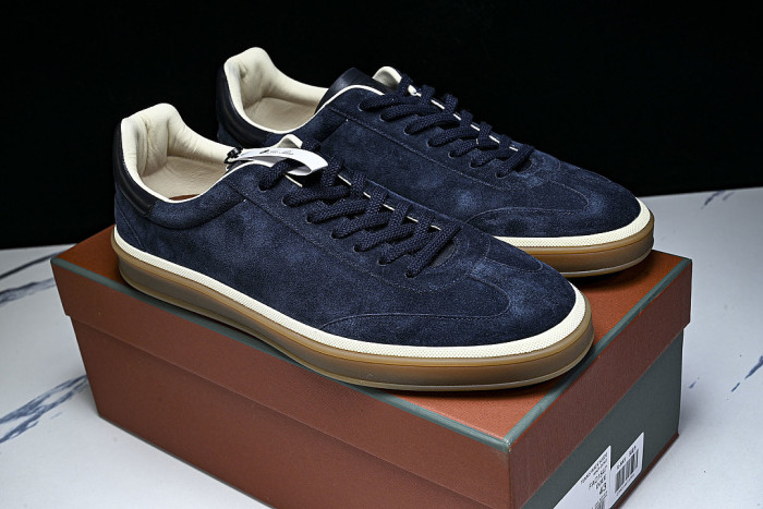 LOW-TOP CASUAL SNEAKERS NAVY BLUE/NAVY BLUE