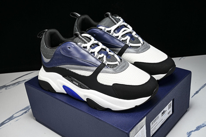 2026 THE NEW MEN'S SHOES ARE FASHIONABLE AND TRENDY LACE UP SPORTS SHOES NAVY BLUE/BLACK