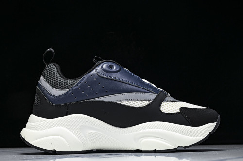 RETRO THICK-SOLED SPORTS JOGGING SHOES WHITE/BLACK/BLUE/GREY
