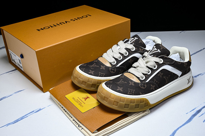 NEW MEN'S CANVAS CASUAL SNEAKERS FOR EARLY SPRING COFFEE/MOCHA