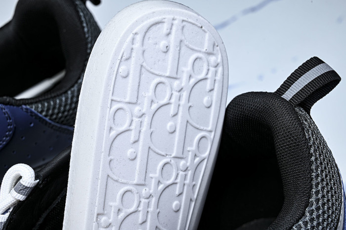 2026 THE NEW MEN'S SHOES ARE FASHIONABLE AND TRENDY LACE UP SPORTS SHOES NAVY BLUE/BLACK