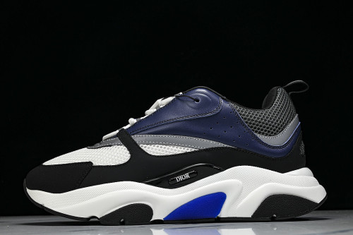 2026 THE NEW MEN'S SHOES ARE FASHIONABLE AND TRENDY LACE UP SPORTS SHOES NAVY BLUE/BLACK