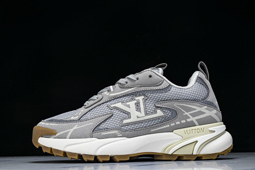 TATIC RUNNER THICK-SOLED LOW-TOP CASUAL SHOES GREY/GREY/GREY