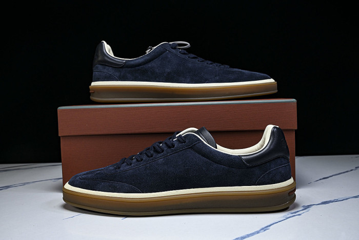LOW-TOP CASUAL SNEAKERS NAVY BLUE/NAVY BLUE