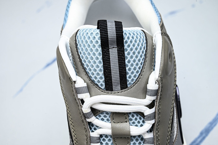 2026 NEW TRENDY LACE UP SPORTS SHOES FOR BOTH MEN AND WOMEN DARK GRAY/WHITE/SKY BLUE