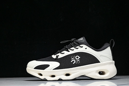 ON RUNNING LEISURE SPORTS SHOES BLACK/WHITE