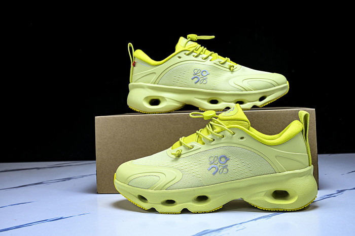 ON RUNNING LEISURE SPORTS SHOES YELLOW/YELLOW/YELLOW