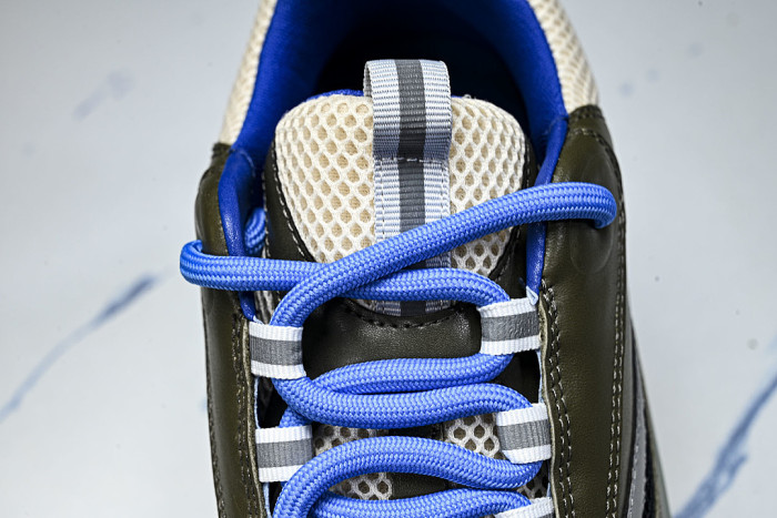 2026 THE NEW MEN'S SHOES ARE FASHIONABLE AND TRENDY LACE UP SPORTS SHOES ARMY GREEN/GREEN
