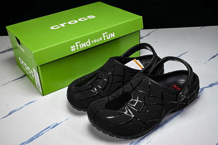 211489-90H FASHIONABLE RUBBER-SOLED FRONT-OPENING SLIPPERS BLACK/BLACK/BLACK